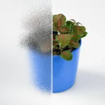 Image montrant le type de vitre avec motif crépi