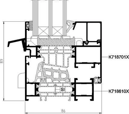 dessin technique Aluprof MB-79N